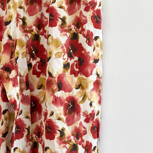 Eberjey x Lily Aldridge - Inez Washable Silk Printed Long PJ - Picture 2 of 4